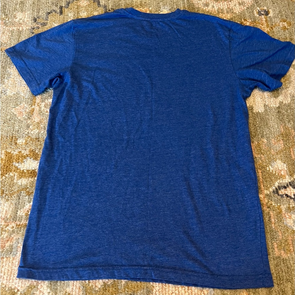 Kansas Jayhawks E5 Shirt Size Medium Color Blue‎ - Picture 4 of 4